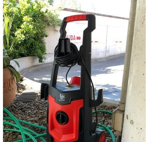 Hidrolavadora Hogar Equus 140 Bar Color Rojo