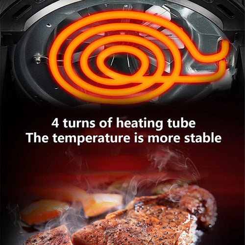 Freidora Sin Aceite 6lts Horno Multifuncion Tlogia Alemana