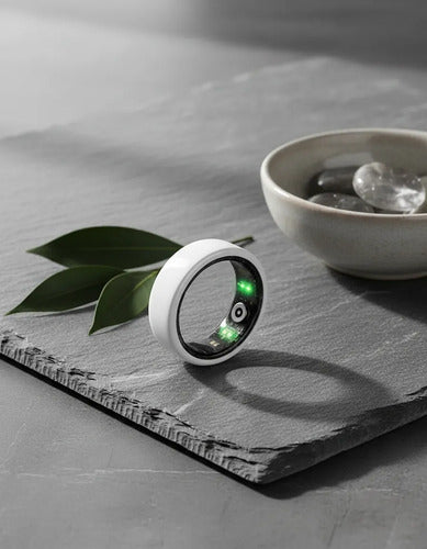 Anillo Inteligente Aro Smart Ring Monitor Salud Bluetooth Blanco 11