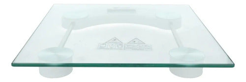 Balanza De Vidrio 30x30cm Vigore Transparente