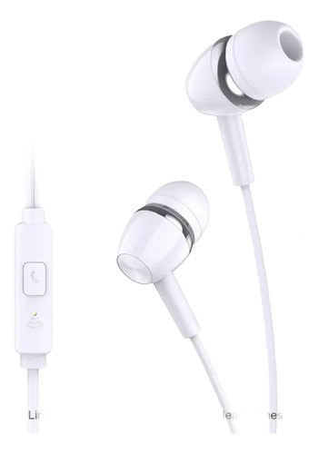 Auriculares Con Microfono Auxiliar Conector 3.5mm Cable1.2m