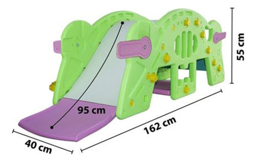 Tobogan + Subibaja 2 En 1 Plastico Niño Niña