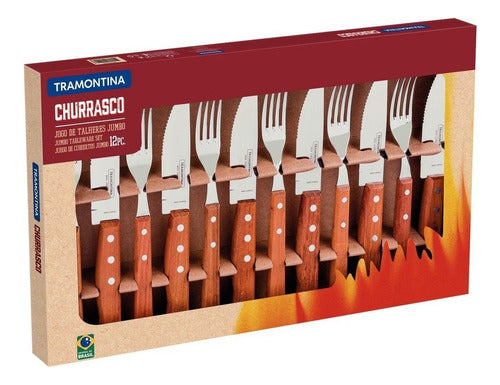 Juego Para Asado Tramontina 12pcs Dynamic