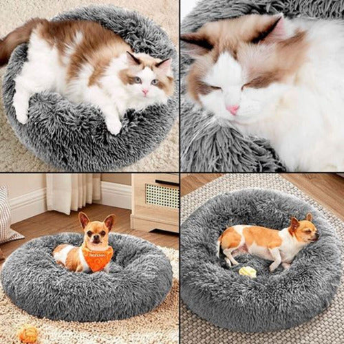 Cama Cucha Almoahdon Mullido Para Perro O Gato 60cm