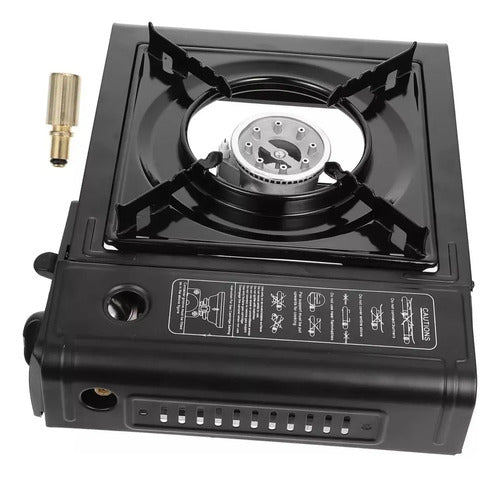 Anafe Cocinilla Cocina Calentador Camping Portatil A Gas