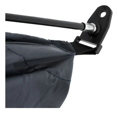 Carpa Igloo 6 Personas 2.2x2.5x1.5 Lh-3983 Azul/naranja