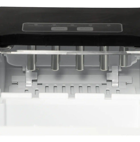 Maquina Para Hacer Hielo Raf R.0302 Limpiado Automatico Negro