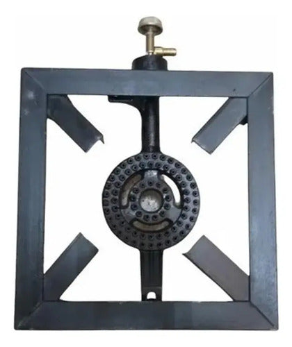 Anafe Cocina Quemador A Gas Una Hornalla Portatil Hornalla Negro