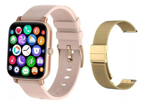 Smartwatch Teloconsigo Tlc Mvefoit 1.7  Resistente Agua
