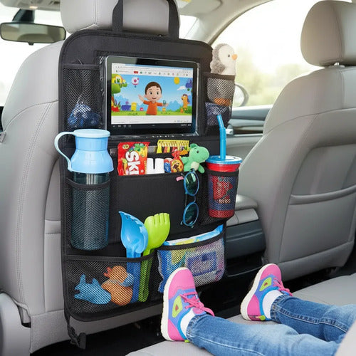Organizador Para Auto Respaldo Asiento Niño Colgante Tablet