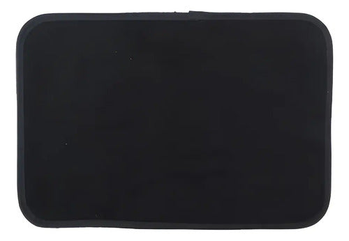 Juego De Alfombras Para Auto Universal 4 Piezas Negro