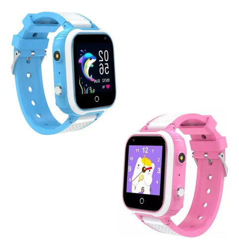Reloj Inteligente Niños Localización Cámara Gps 4g S O S
