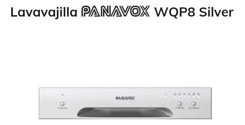 Lavavajillas Panavox Wqp8 Silver 8 Servicios Gris Oscuro Gris Oscuro