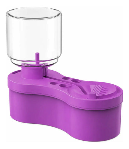 Limpiador De Pinceles Y Brochas Con Dispensador De Agua