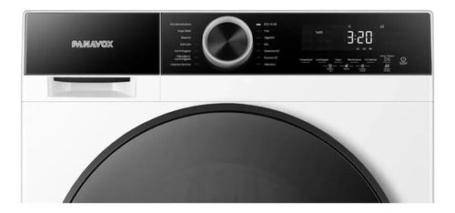 Lavarropa Automático Inverter Panavox Carga Frontal 12kg Blanco