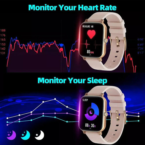 Smartwatch Teloconsigo Tlc Mvefoit 1.7  Resistente Agua