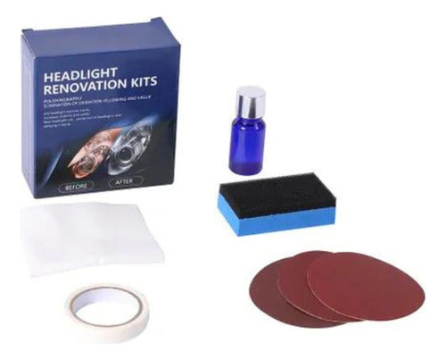 Kit De Restauración Para Faros De Auto 10 Ml