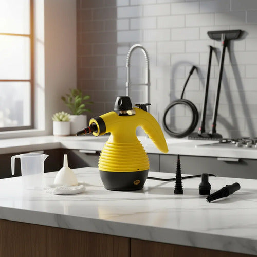 Limpiadora Vapor 6 En 1 Potente Eficiente Cocina Baño