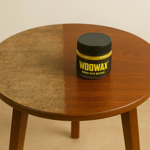 Woowax Lustrador De Cera De Abejas Para Maderas Y Muebles Negro