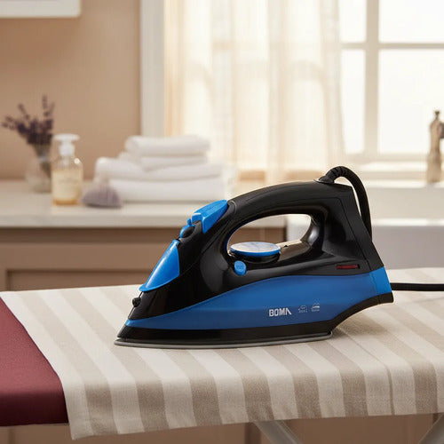 Plancha A Vapor Ceramica Antiadherente 1200w