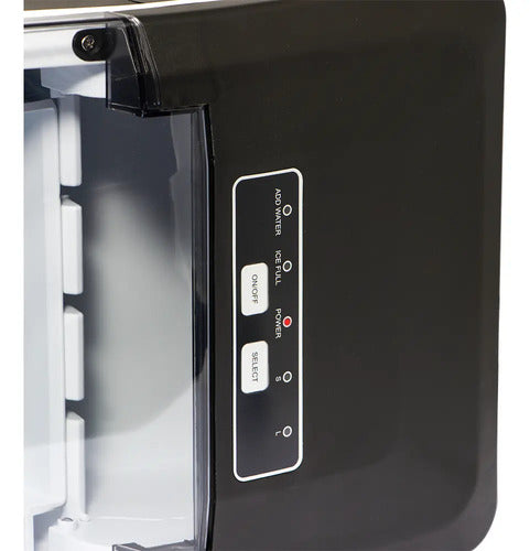Maquina Para Hacer Hielo Raf R.0302 Limpiado Automatico Negro