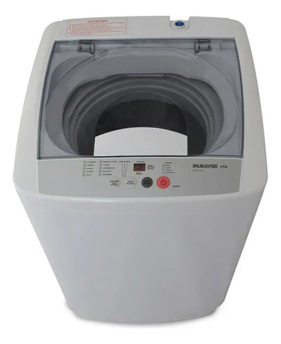 Lavarropa Panavox 4kg B45n Carga Superior Blanco