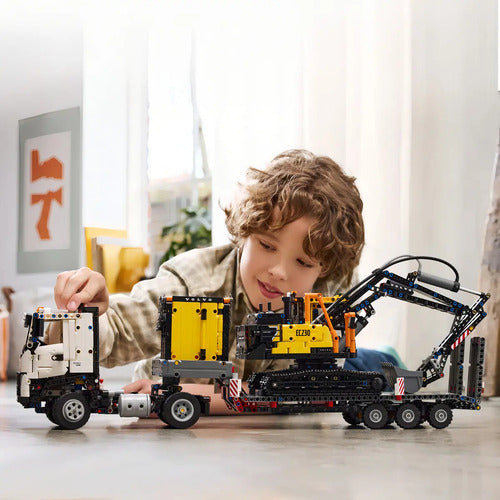 Lego Technic Camión Fmx Y Excavadora Eléctrica Volvo 42175 2274