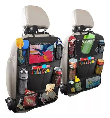 Organizador Para Auto Respaldo Asiento Niño Colgante Tablet