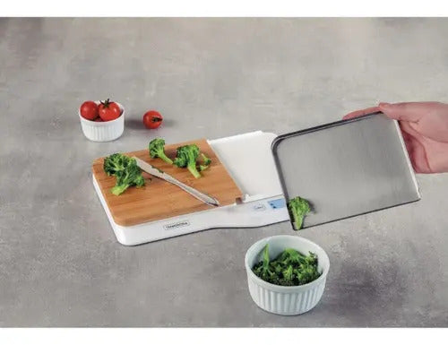 Balanza De Cocina Digital 5 Kg Tramontina Funcion Tara Color Blanco 5 Kg