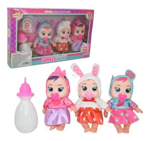 Muñeca Bebe Llorón X3 - Varios Modelos