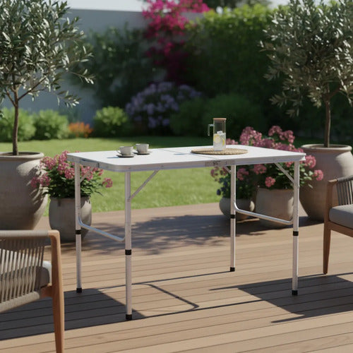 Mesa Plegable Rectangular 60cm X 1.20m