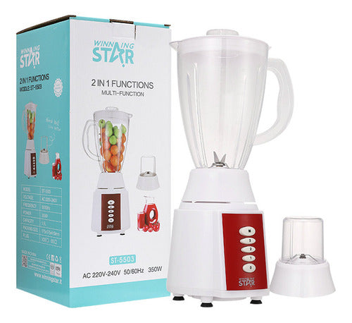 Licuadora 300w 3 Velocidades Winning Star St-5503