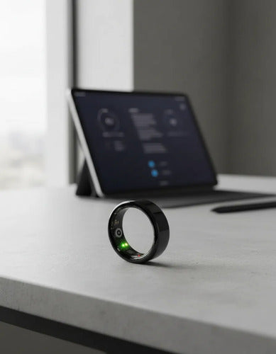 Anillo Inteligente Aro Smart Ring Monitor Salud Bluetooth Negro 11