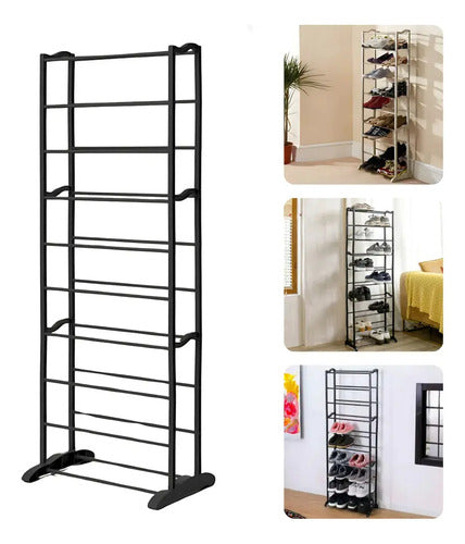 Estante Organizador Para Zapatos 152x60cm 30 Pares Disponible