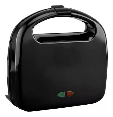 Sanguchera Doble Negra Moderna Antiadherente Disponible