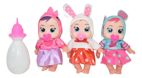 Muñeca Bebe Llorón X3 - Varios Modelos