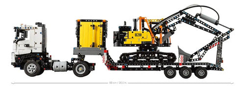 Lego Technic Camión Fmx Y Excavadora Eléctrica Volvo 42175 2274