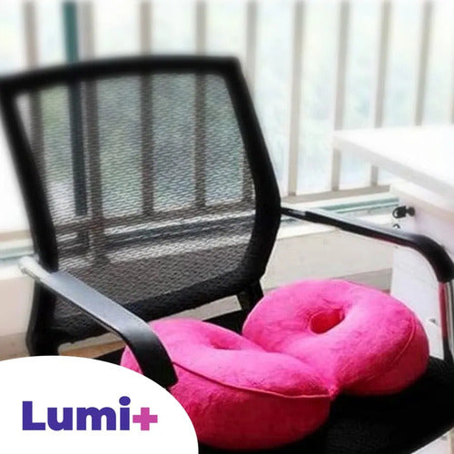Almohadón Plegable Mejora Postura Lumbar Espalda