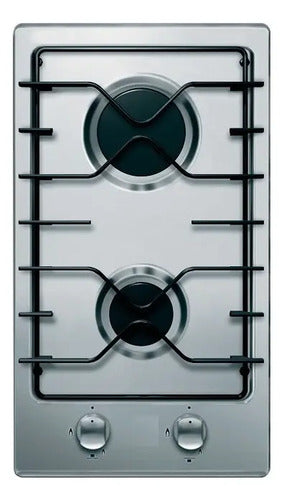 Anafe Industrial A Gas Panavox 30 Inox Blanco