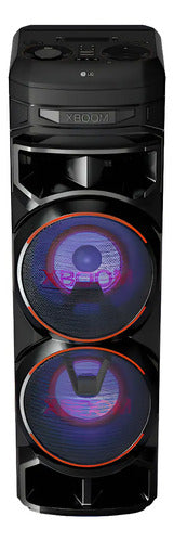 Torre De Sonido LG Xboom Rnc9 1800 Watts Rms Voltaje 110-240 Negro