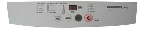 Lavarropa Panavox 4kg B45n Carga Superior Blanco
