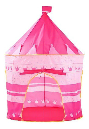 Carpa Castillo Niña Y Niño Infantil Juegos Juguetes Rosa