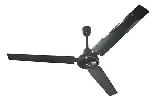 Ventilador De Techo Panavox Comercial Negro 1.2 M 50/60 Hz Negro Metal 3