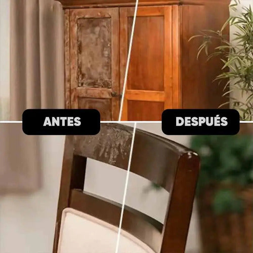 Woowax Lustrador De Cera De Abejas Para Maderas Y Muebles Negro