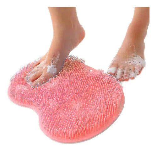Alfombra Silicona Cepillo Limpieza De Baño Pies Espalda Disponible Alfombra Baño
