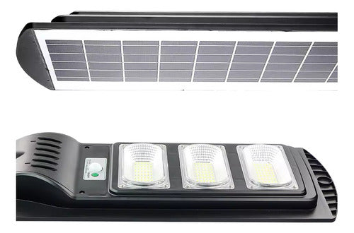 Foco Solar Led 200w Control Soporte Sensor japón