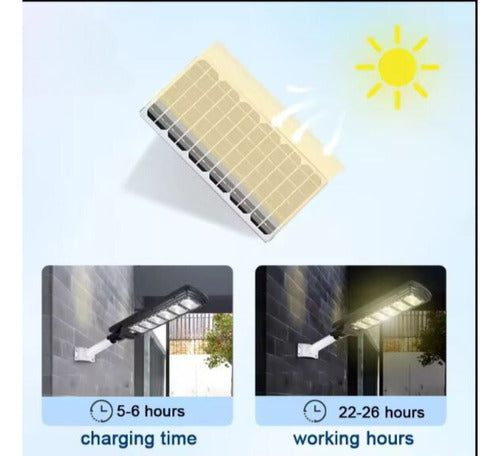 Foco Solar Led 900w Control Soporte Sensor japón