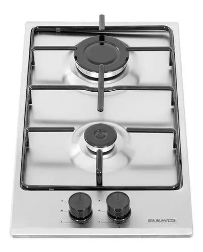 Anafe Industrial A Gas Panavox 30 Inox Blanco
