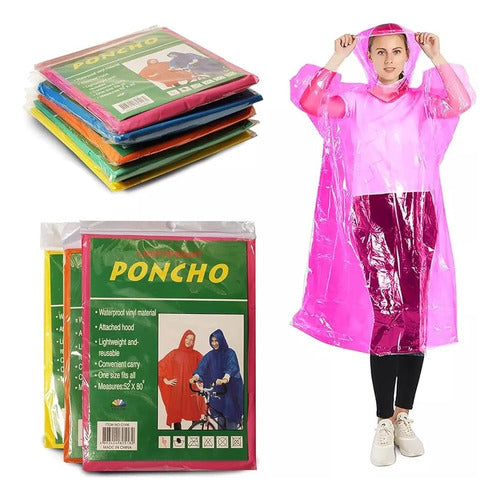 Poncho Lluvia Capa Para Llovizna Tormenta Pilot