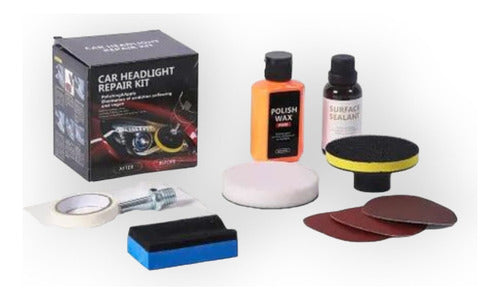 Kit De Restauración Para Faros De Auto 30 Ml